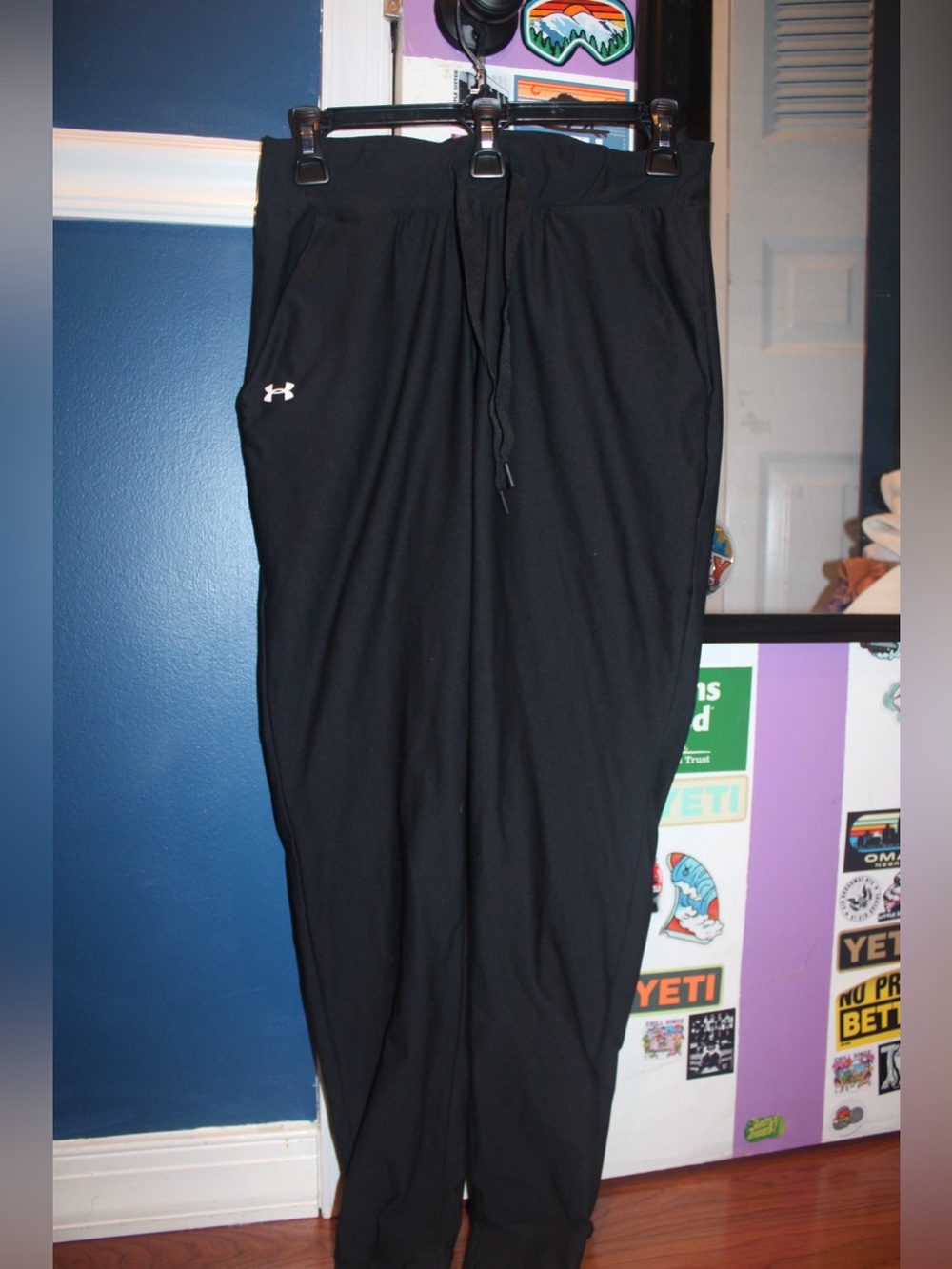 Under Armour Black Performance Joggers with Logo